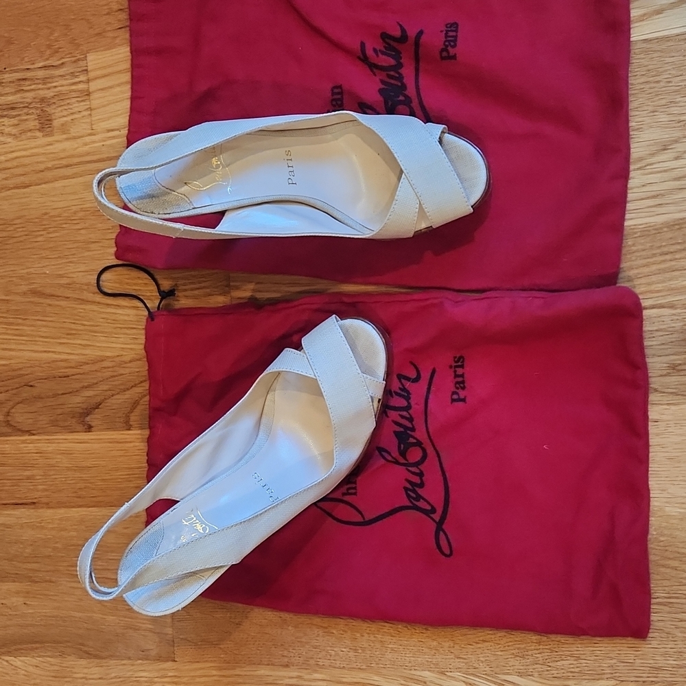Christian Louboutin Platforms 38 1/2